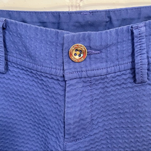 Lilly Pulitzer Callahan Bomber Blue shorts - Picture 3 of 7